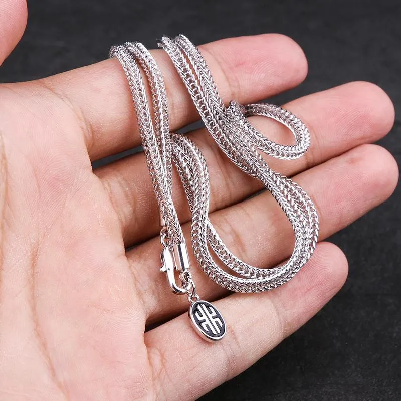 2.5mm Mens Franco Chain Set in White Gold (22" 24") KRKC