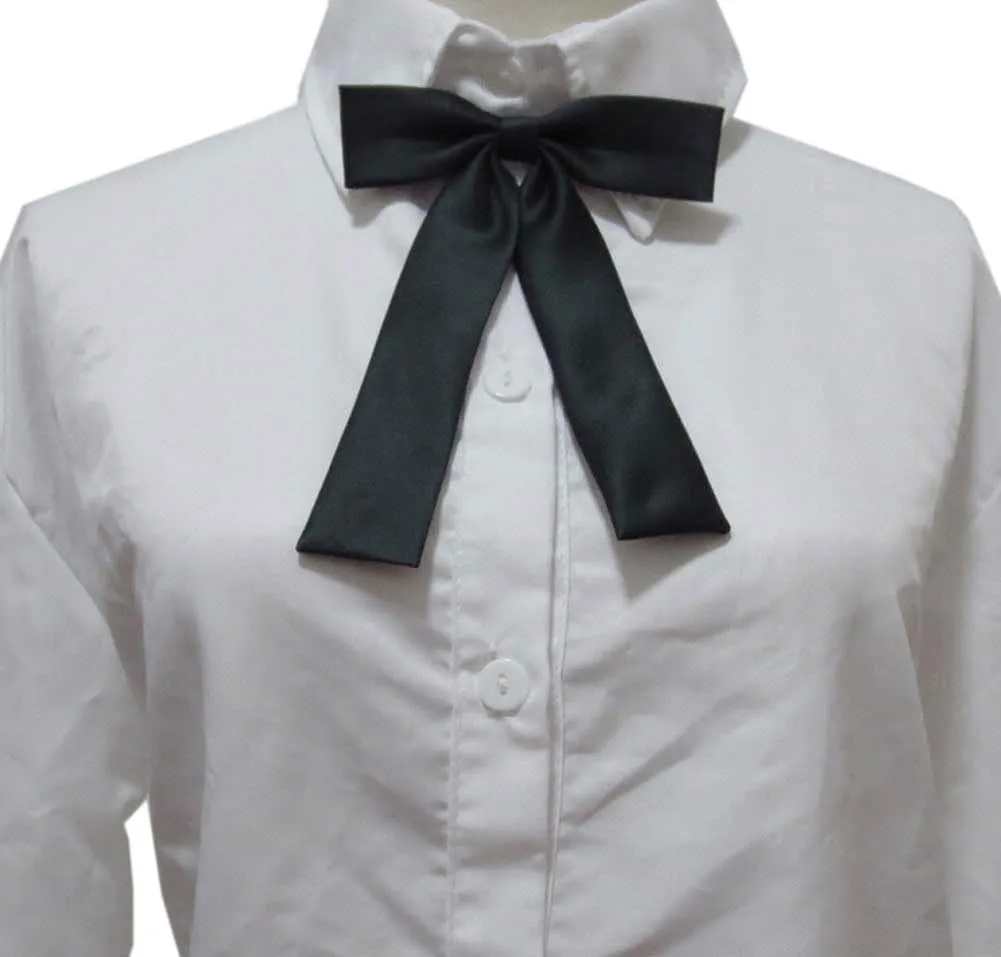 Bow Tie For Women, Satin Elegant Bowtie for Dresses & Graduation & School Uniform & Weddings UY-WBT-8