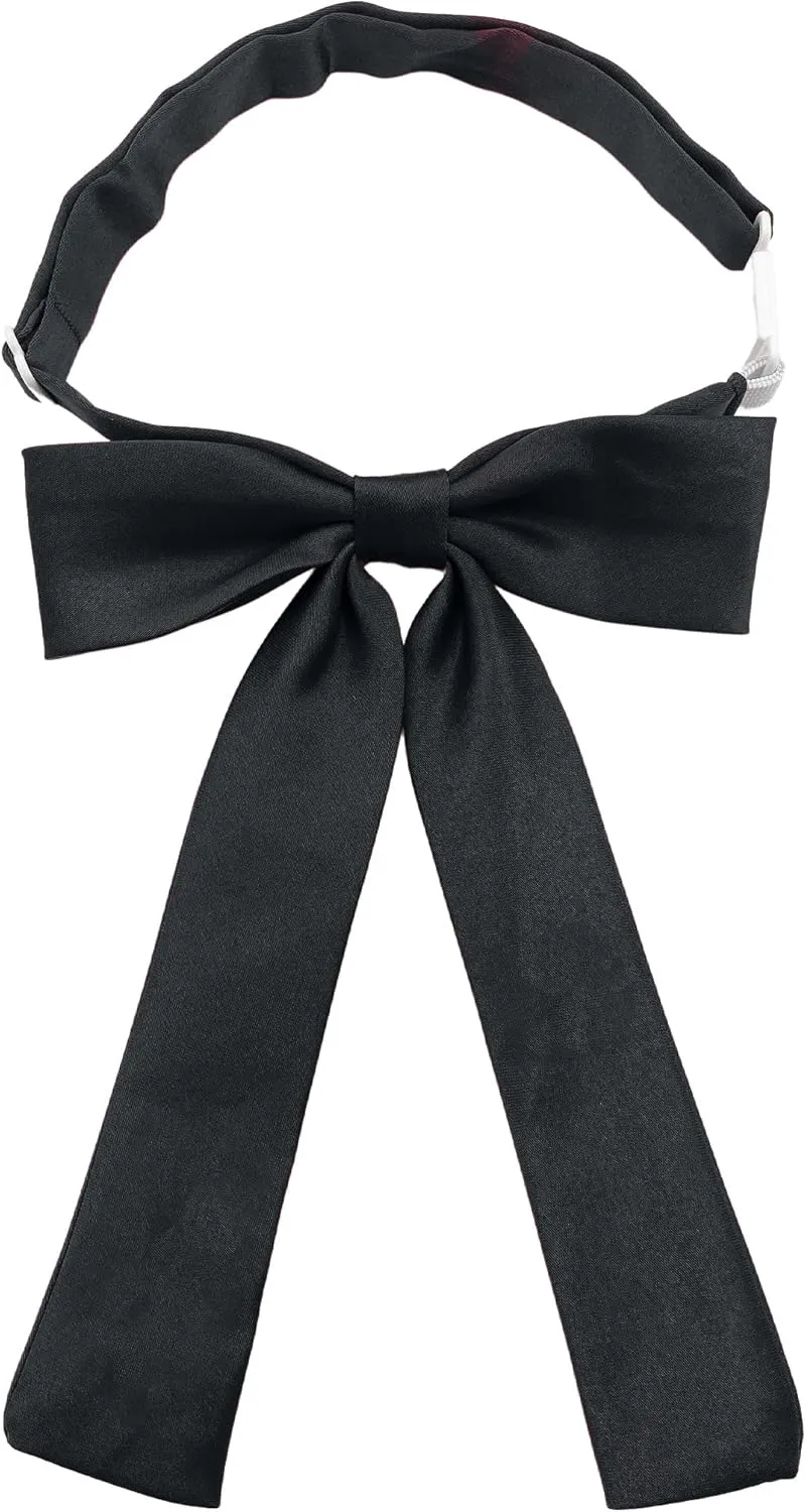Bow Tie For Women, Satin Elegant Bowtie for Dresses & Graduation & School Uniform & Weddings UY-WBT-8