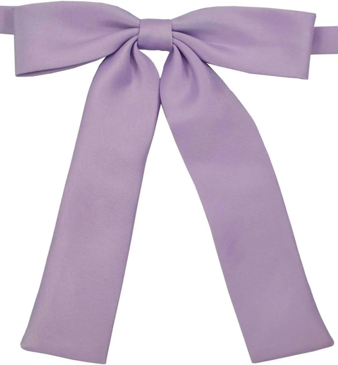 Bow Tie For Women, Satin Elegant Bowtie for Dresses & Graduation & School Uniform & Weddings UY-WBT-8