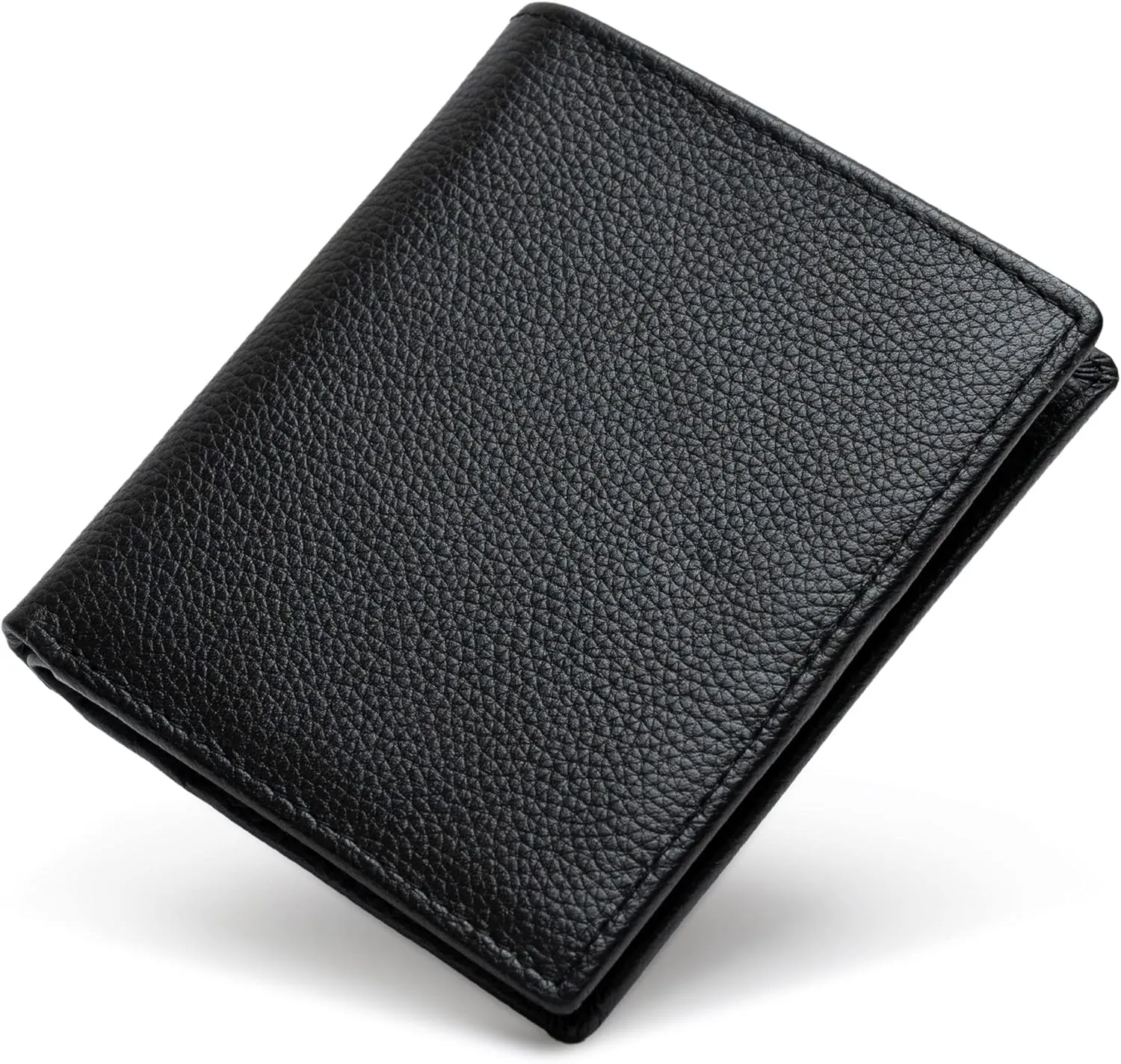 Bveyzi Ultra Slim Small RFID Wallet for Women, Leather Tiny Thin Bifold Pocket Ladies Wallet