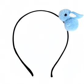 Easter Headbands Bunny Hair Bands for Women Girls Kids, Cute Blue Rabbit White Ears Hair Accessories Easter Day Decoration Headdress Party Supplies Gift Hair Hoop 1 Pcs