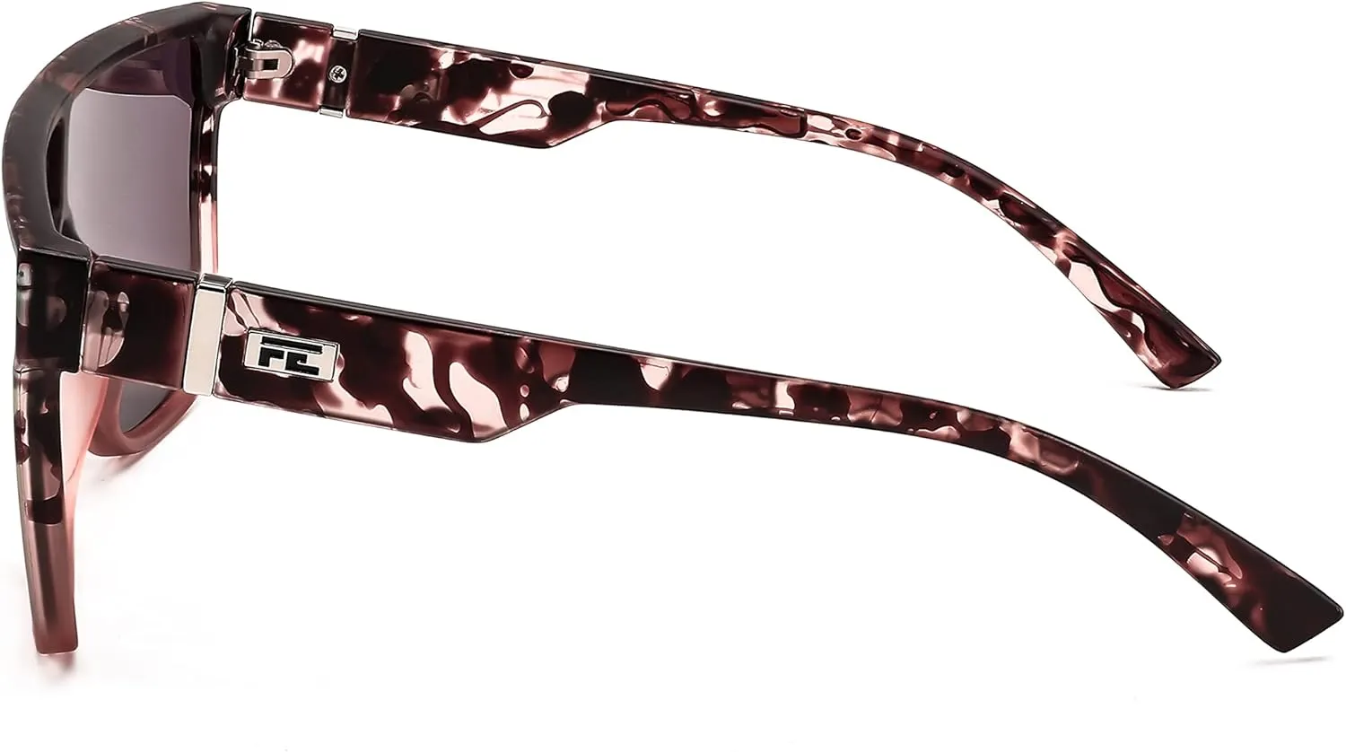 FEISEDY Sunglasses for Women Men, Fashion Mirrored Single Lens, Driving Beach Sunnies UV400 Shades B2996
