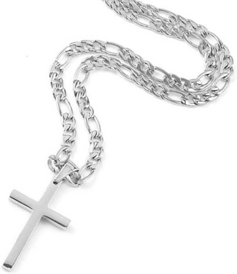 Gold Figaro Link Chain Necklace for Men Women & Teens Boys 18K Gold Plated Stainless Steel Necklace,Fashion Jewelry,Wear Alone or with Pendant,18-26 Inch