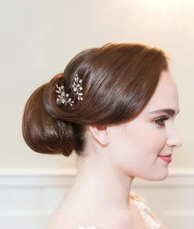 Layla Crystal Hairpin Set of 3