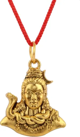 Lord Shiva Pendant Spiritual Shiva Bholenath Religious Locket for Men Women