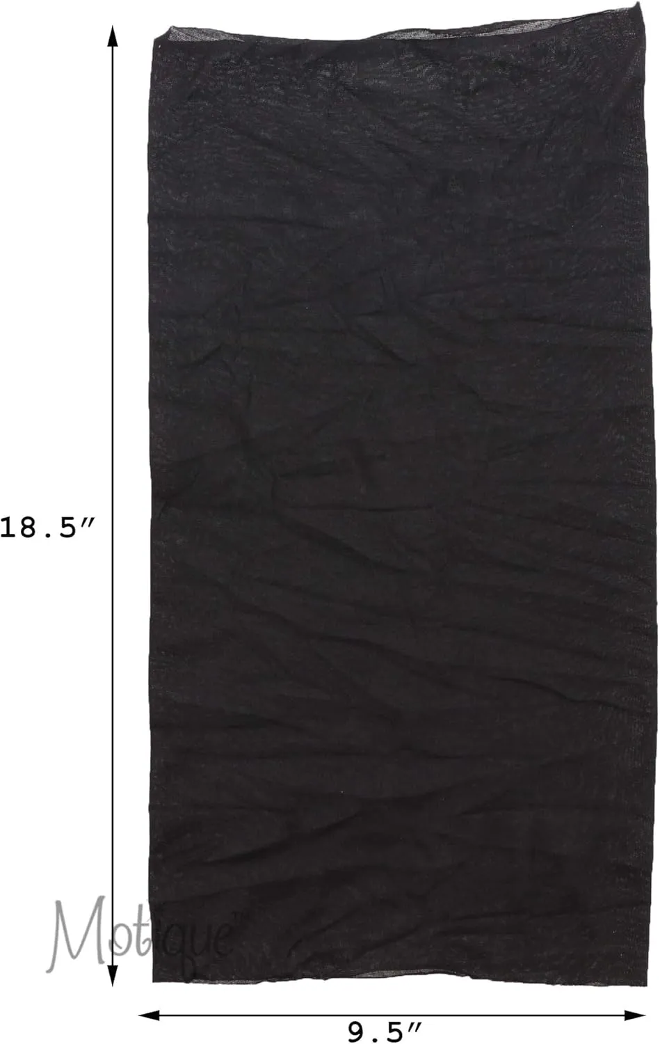 Motique Accessories Solid Seamless Tube Bandana Neck Gaiter