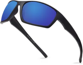 Polarized Sports Sunglasses for Men Women Running Fishing Driving Cycling Shades UV Protection