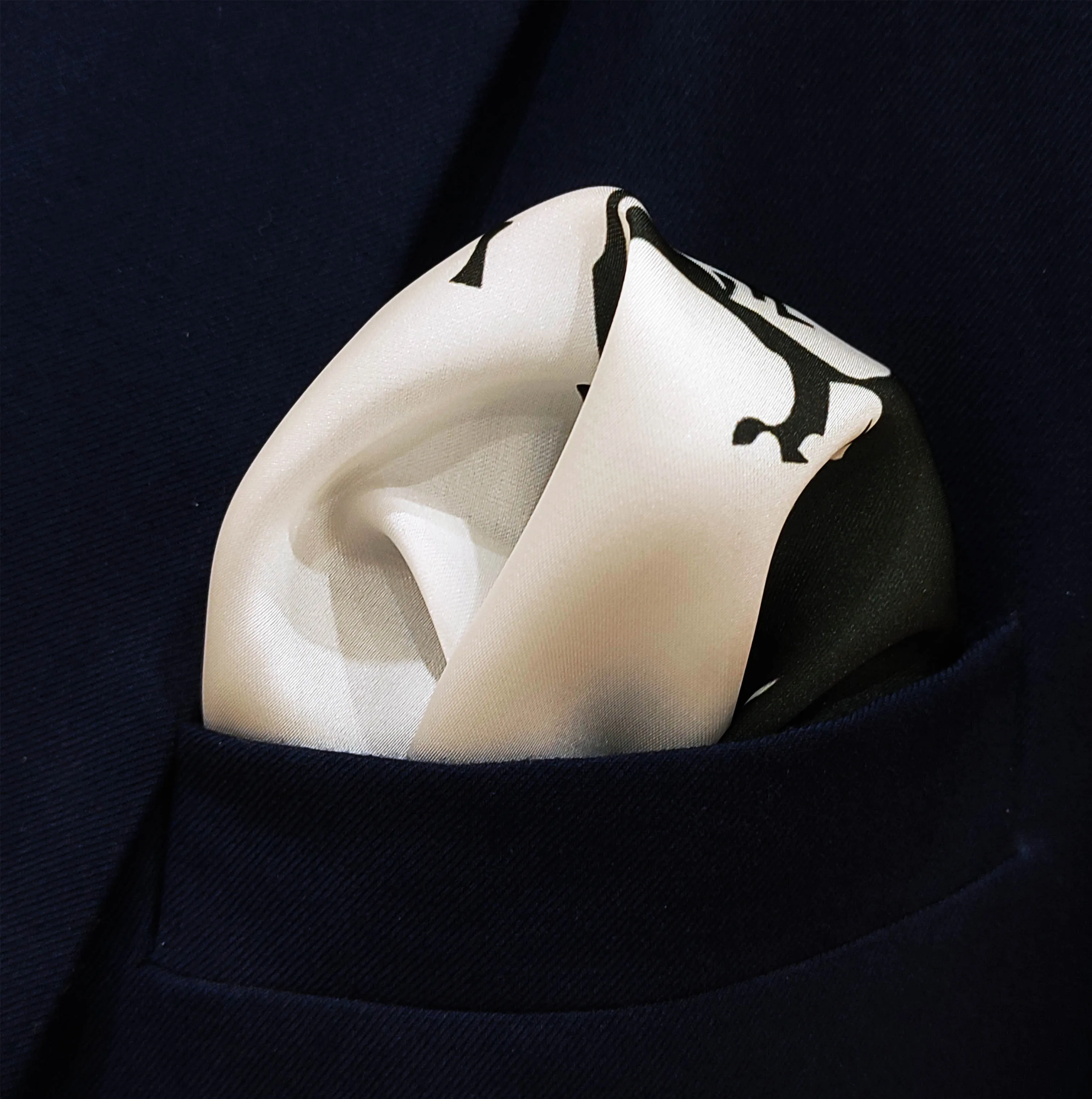 PTI IMRAN KHAN - silk pocket squares