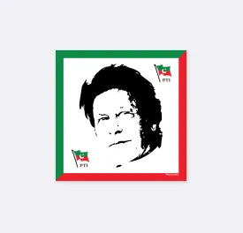 PTI IMRAN KHAN - silk pocket squares