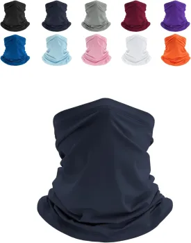 Pukavt Neck Gaiter Face Cover Mask Breathable Unisex Balaclava Sun Protection Cool Lightweight Windproof