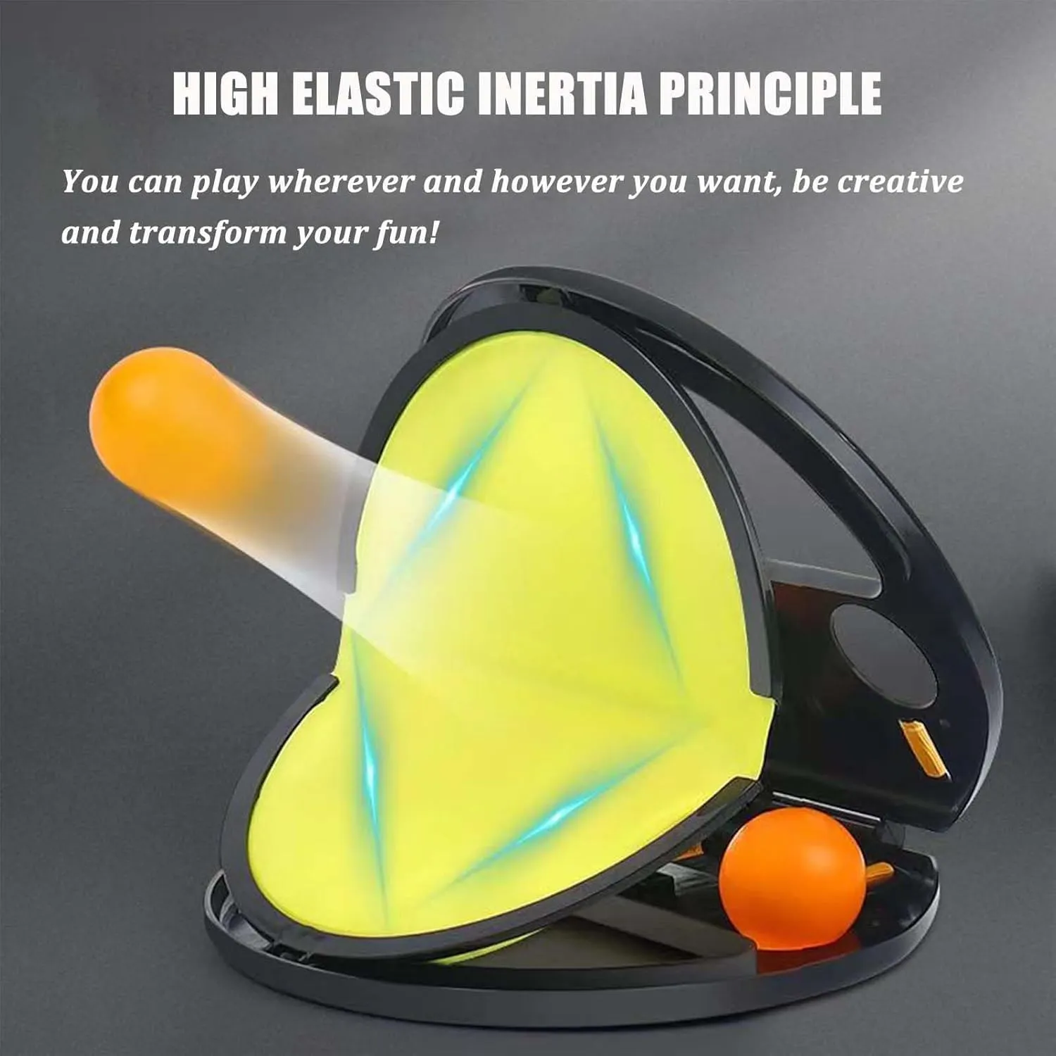 Racket-Pocket Catch Game, Racket Pocket, Toss and Catch Ball Game, Toss and Catch Ball Set,Throw Catch Ball Game