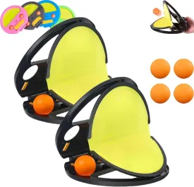 Racket-Pocket Catch Game, Racket Pocket, Toss and Catch Ball Game, Toss and Catch Ball Set,Throw Catch Ball Game