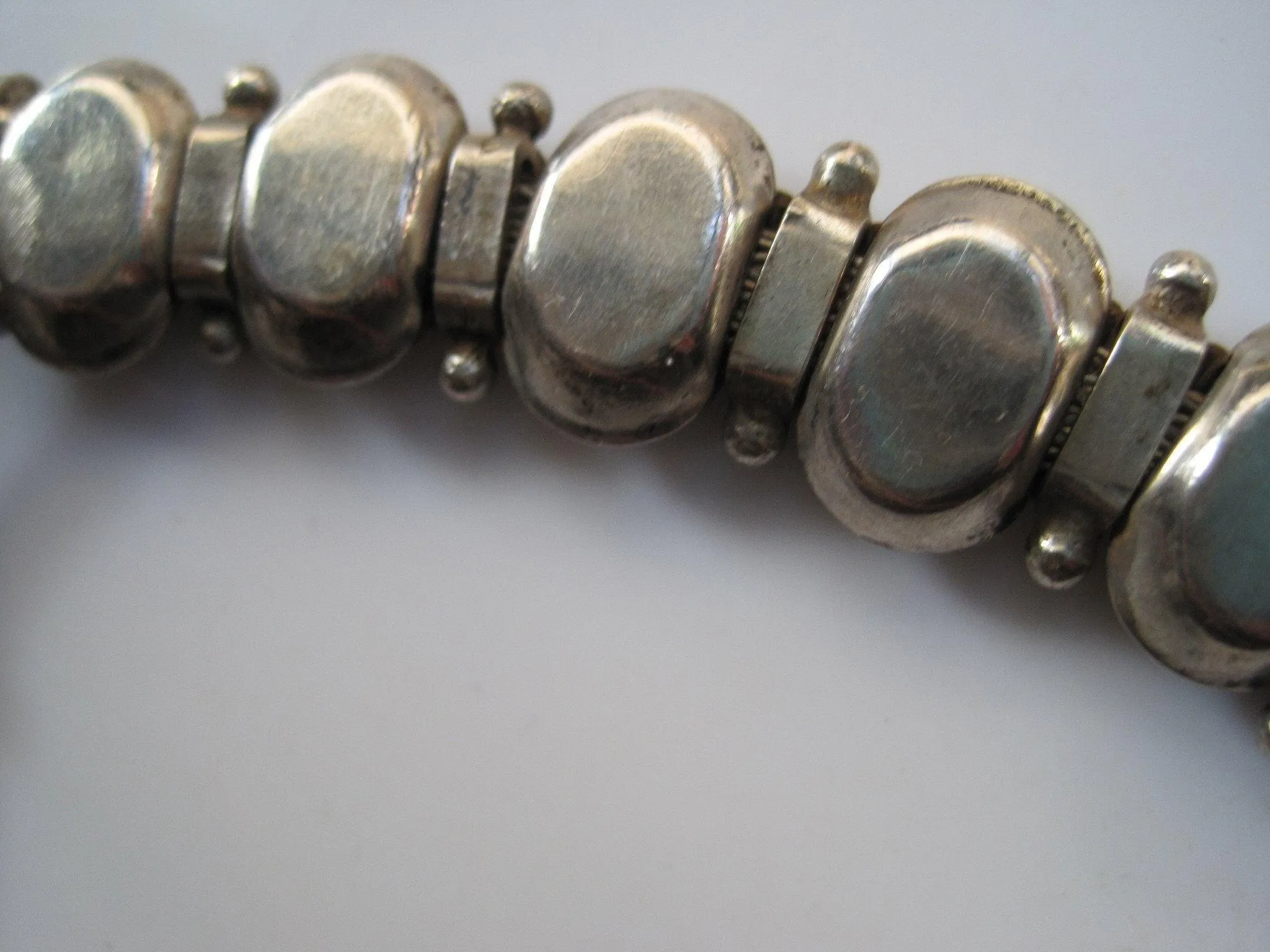 Tribal Silver Indian Petite Choker Necklace