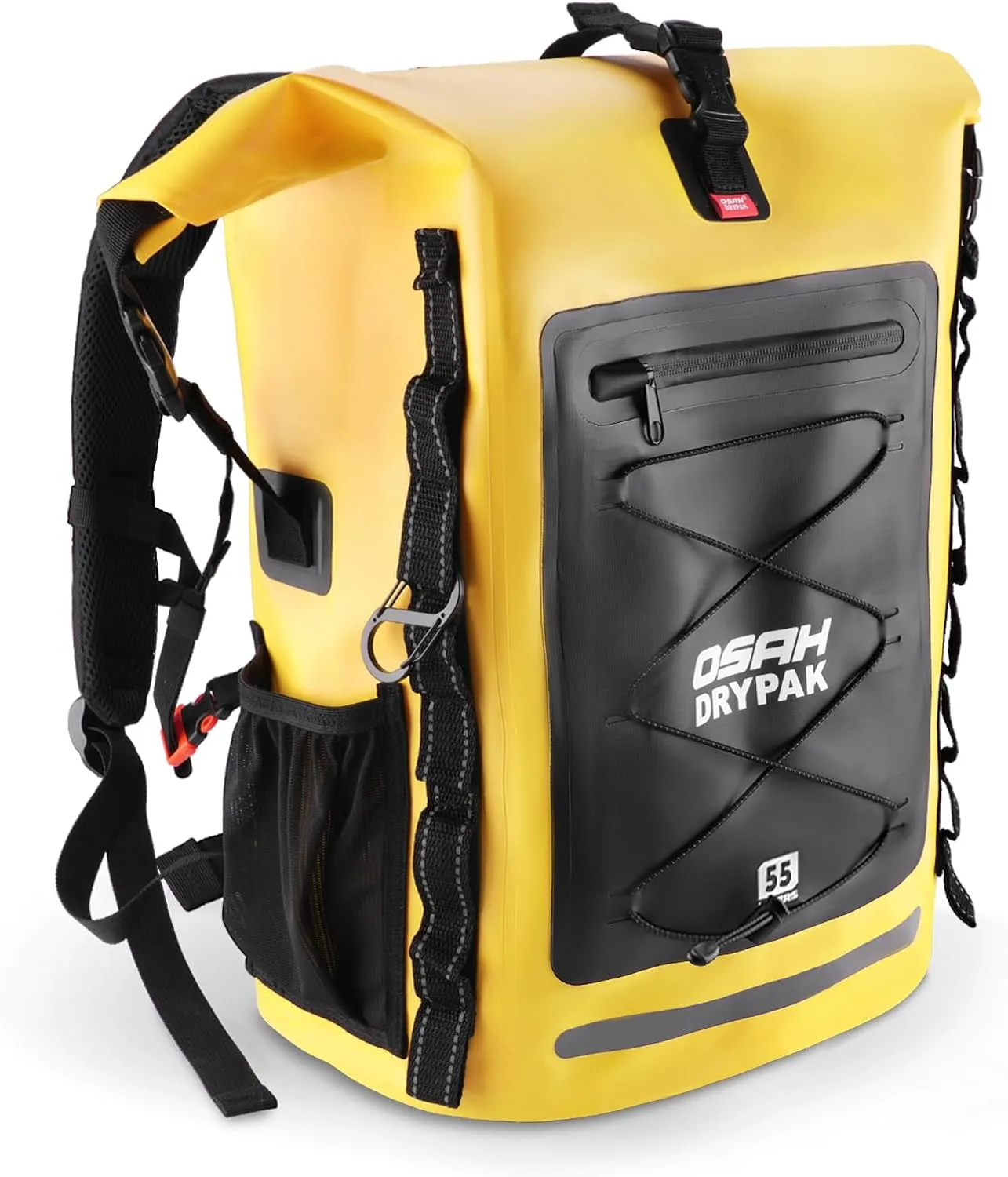 Waterproof Backpack Dry Bag 35L/55L  Heavy Duty Roll-Top Hiking Backpack for Travel, Kayaking, Boating, Camping, Rafting and Fishing