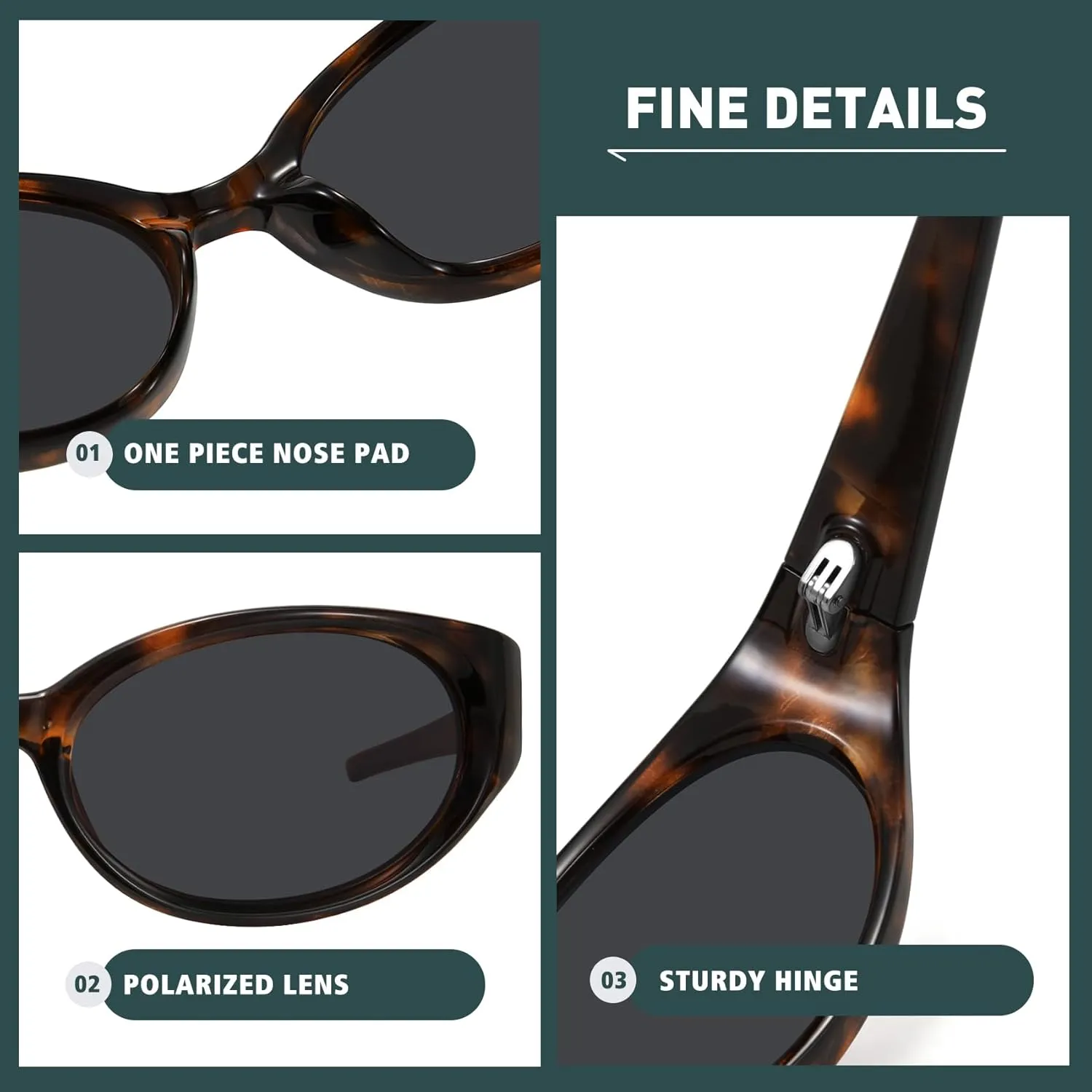 WOWSUN Retro Y2K Wrap Around Sunglasses for Women Trendy Polarized Sporty Shades UV Protection